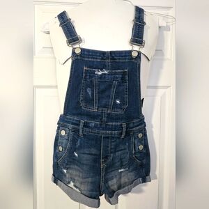 BlankNYC Denim Distressed Overalls - 24